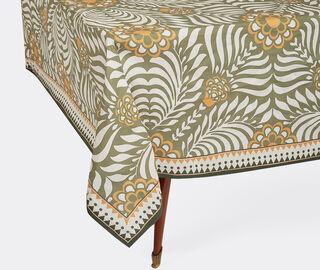 La DoubleJ 'Tudor' tablecloth, medium, light green LIGHT GREEN LADJ25MED271MUL