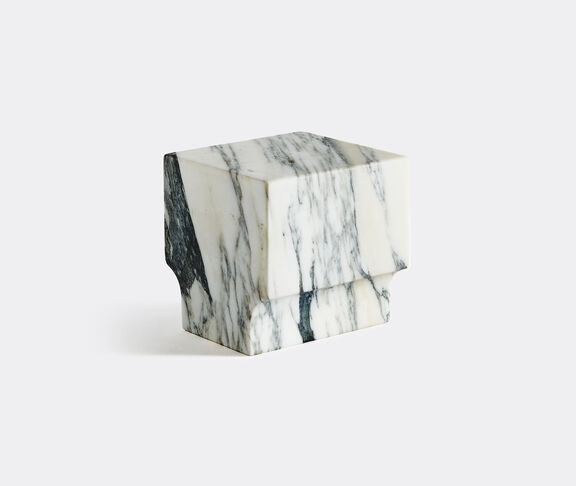 Atipico 'Classico' bookend, large Arabescato marble ${masterID}
