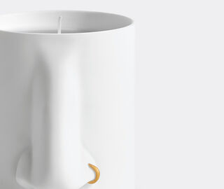 L'Objet 'Nez' candle, white WHITE LOBJ24NEZ280WHI