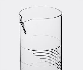 Tre Product Rectangular stripe carafe, 1 litre TRANSPARENT TRPR19CAR210TRA