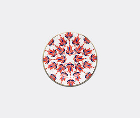 La DoubleJ 'Tina' dessert plate, set of two MULTICOLOUR LADJ21DES229RED