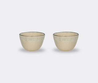Pomax 'Meet the Kutis' mini bowl, set of two, ivory IVORY POMA26MEE186IVO
