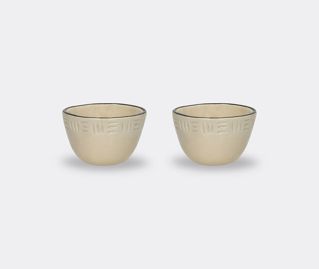 Pomax 'Meet the Kutis' mini bowl, set of two, ivory IVORY POMA26MEE186IVO