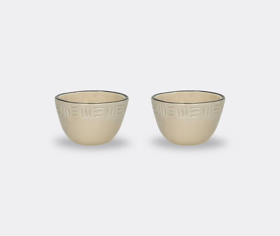Pomax 'Meet the Kutis' mini bowl, set of two, ivory undefined ${masterID}