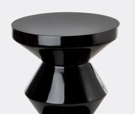 POLSPOTTEN 'Zig Zag' stool, black BLACK POLS22ZIG269BLK