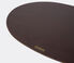XLBoom 'Ellis' oval placemat Dark brown XLBO18ELL600BRW