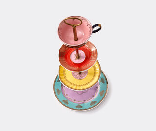POLSPOTTEN 'Grandpa' high tea set MULTICOLOUR POLS24HIG831MUL