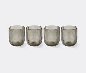 POLSPOTTEN &#39;Rooftop&#39; tumbler, set of four, light grey GREY POLS25TUM331GRY