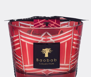 Baobab Collection 'Heritage Cerney'  candle, small, red RED BAOB25SCE883RED