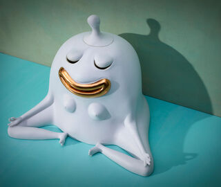 L'Objet 'Haas Meditator' incense burner WHITE LOBJ22HAA170WHI
