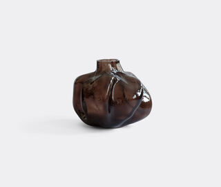 101 Copenhagen 'Wabi' vase, medium, smoked forest GREY COPH25WAB717GRN