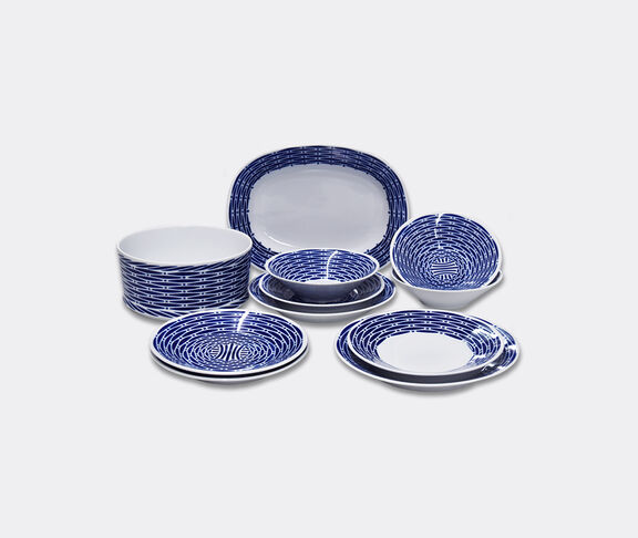 Sargadelos 'Vimbio' dinner set, 20 pieces MULTICOLOUR SARG21VIM642BLU