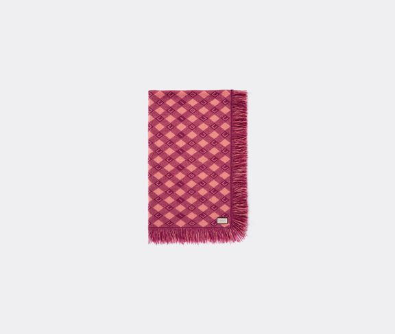 Gucci 'Gucci check' blanket, pink undefined ${masterID}
