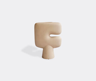 101 Copenhagen 'Tribal' vase, sand BEIGE COPH22TRI655BEI