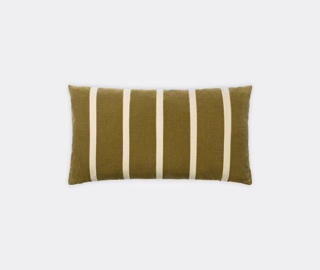 Christina Lundsteen 'Pippa' cushion, willow and dusty white MULTICOLOUR CHLU25PIP648MUL