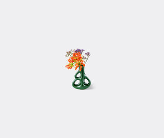 POLSPOTTEN 'Three Ears' vase, small, dark green GREEN POLS25VAS161GRN