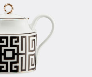Ginori 1735 'Labirinto' teapot, black BLACK RIGI20LAB837BLK
