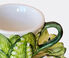Les-Ottomans 'Lily of the Valley' coffee cup and saucer multicolor OTTO23LIL834MUL
