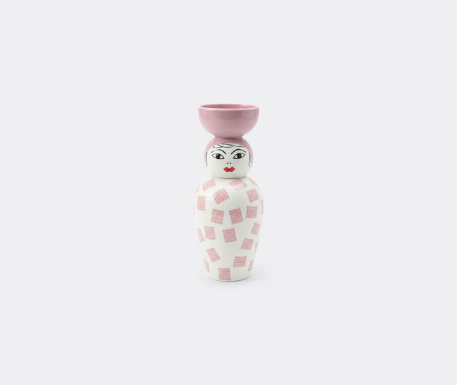 Seletti 'Canopie, Luna', jar, white and pink MULTICOLOUR SELE26DOL662MUL