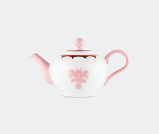 Aquazzura Casa 'Jaipur' teapot, bordeaux and pink MULTICOLOUR AQUA23JAI669MUL