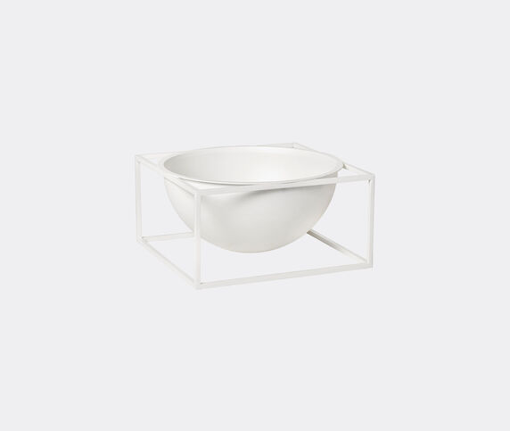by Lassen 'Kubus Centerpiece bowl', large, white White BYLA22BOW325WHI