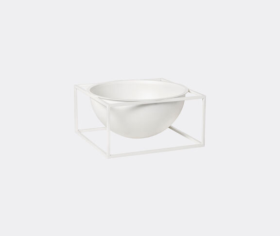by Lassen 'Kubus Centerpiece bowl', large, white White ${masterID}