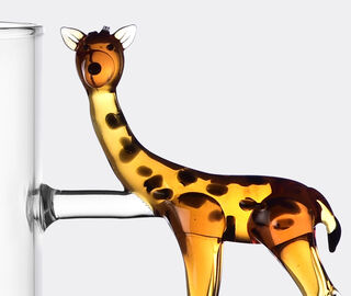Ichendorf Milano 'Savannah' mug, giraffe, set of two, multicolor MULTICOLOUR ICMI25SAV898MUL
