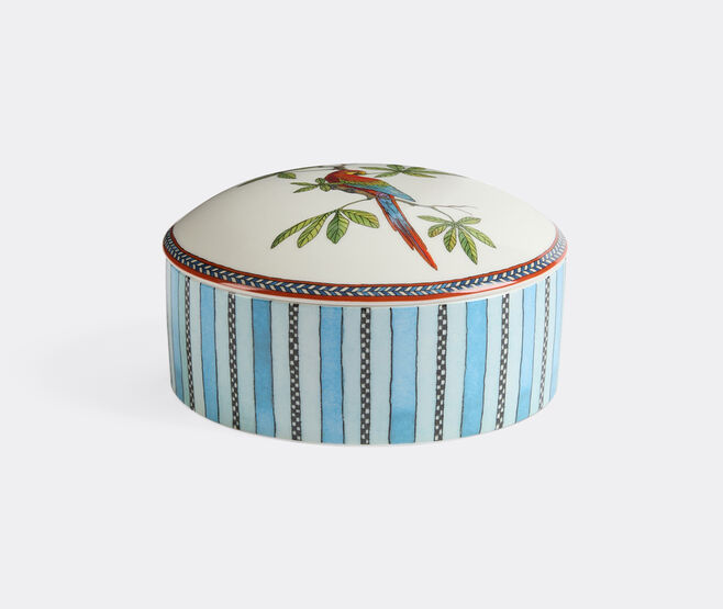 Lisa Corti 'Jungle Parrot' jewelry box, blue BLUE LICO26JUN984BLU