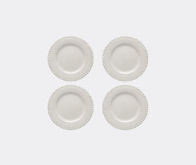 Bordallo Pinheiro &#39;Fantasia&#39; dinner plate, set of four, ivory IVORY BOPI23FAN673WHI
