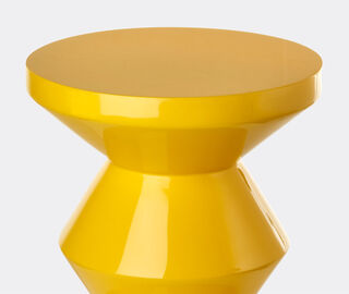POLSPOTTEN 'Zig Zag' stool, yellow YELLOW POLS22ZIG783YEL