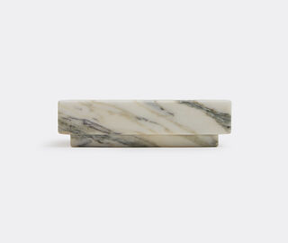 Michael Verheyden Small square tray, white laguna marble WHITE MIVE22SMA994MUL