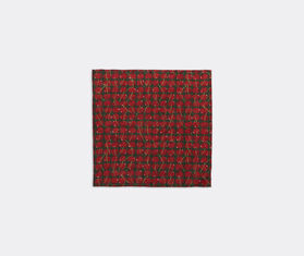 La DoubleJ &#39;Cherries Verde&#39; large napkin, set of two GREEN LADJ22LAR499MUL