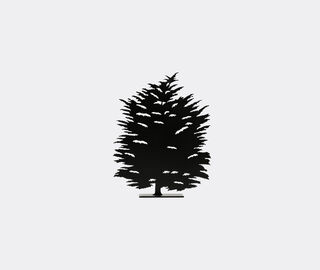 Produzione Privata 'Fagus' sculpture, black BLACK PRPR25FAG606BLK