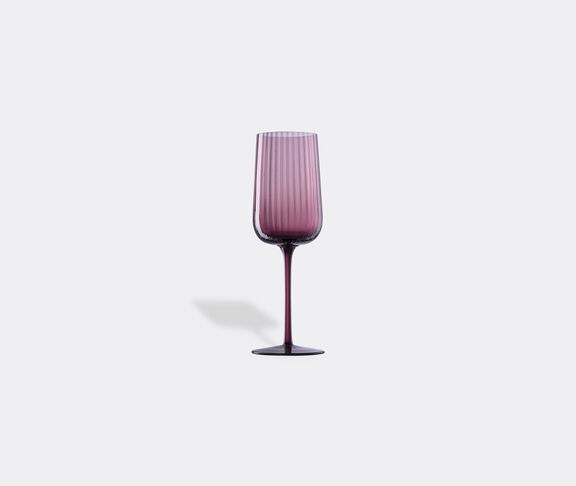 NasonMoretti 'Gigolo' white wine glass, rigadin violet Violet ${masterID}