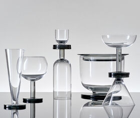 Tom Dixon 'Puck' highball glass, set of two MULTICOLOUR TODI20PUC440TRA