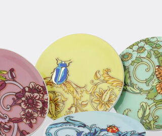 Rosenthal 'Jardin de Versace' coaster, set of four, multicolor MULTICOLOUR ROSE26COA210MUL