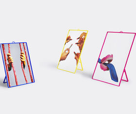 Seletti Toiletpaper mirror 'Jail' BLUE SELE15SPE029BLU