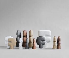 101 Copenhagen &#39;Tribal&#39; vase, dark grey GREY COPH22TRI587GRY