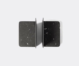 Salvatori 'Pietra L 08' bookends, set of two BLACK SALV21HPI196BLK