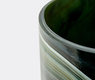 POLSPOTTEN 'Marbled Glass' vase, large, green GREEN POLS25VAS229GRN