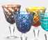 POLSPOTTEN 'Cuttings' wine glass, set of six multicolor POLS22WIN447MUL