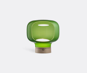 NasonMoretti 'Mini Technicolor' table lamp, lauro green and milk white MULTICOLOUR NAMO26MIN824GRN
