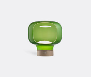 NasonMoretti 'Mini Technicolor' table lamp, lauro green and milk white MULTICOLOUR NAMO26MIN824GRN