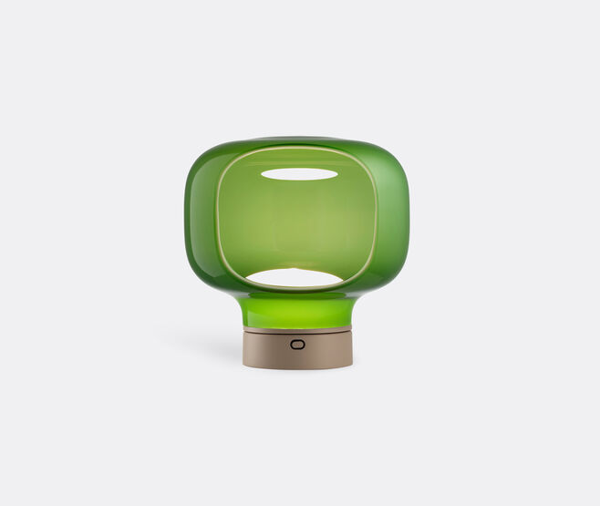 NasonMoretti 'Mini Technicolor' table lamp, lauro green and milk white MULTICOLOUR NAMO26MIN824GRN
