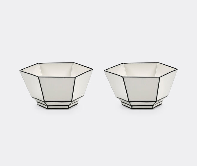 Serax 'Carte Blanche' cereal bowl, set of two, white WHITE SERA26CER521WHI