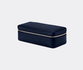 Smythson 'Panama' watch box, navy BLUE SMYT20PAN511BLU