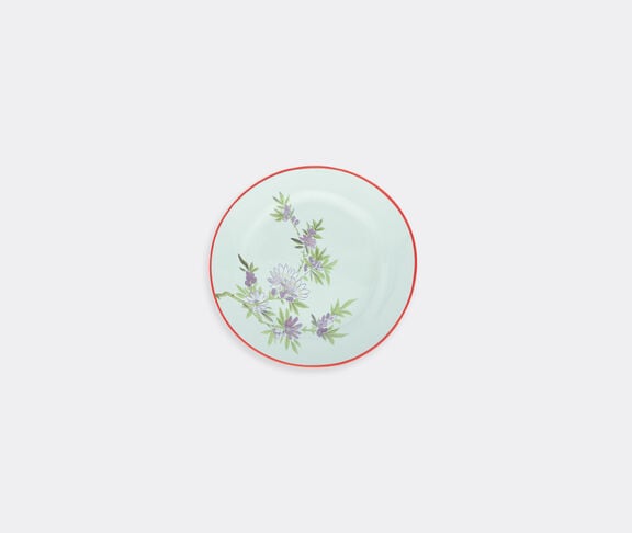 Pierre-Louis Mascia Floral dinner plate, cherry blossom, light blue undefined ${masterID}