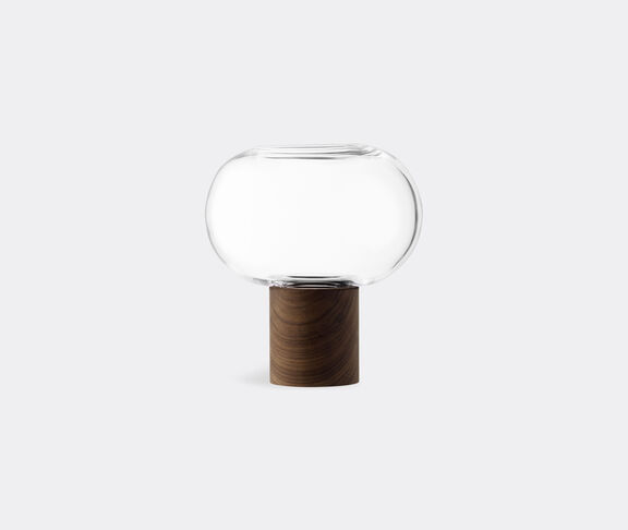 LSA International 'Oblate' vase, medium TRANSPARENT LSAI21OBL646TRA