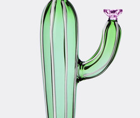 Ichendorf Milano &#39;Desert Plants&#39; tealight, set of two, green, pink and white MULTICOLOUR ICMI25DES207MUL