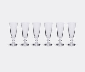 Ichendorf Milano 'Parigi' flute, set of six TRANSPARENT ICMI22PAR872TRA